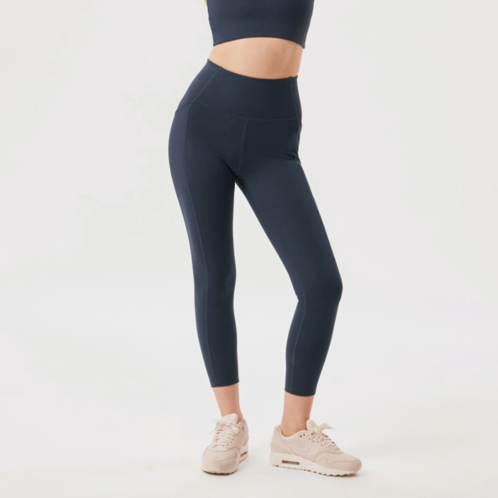 Girlfriend Collective Navy Leggings